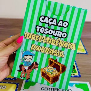 CAÇA AO TESOURO INDEPENDÊNCIA DO BRASIL