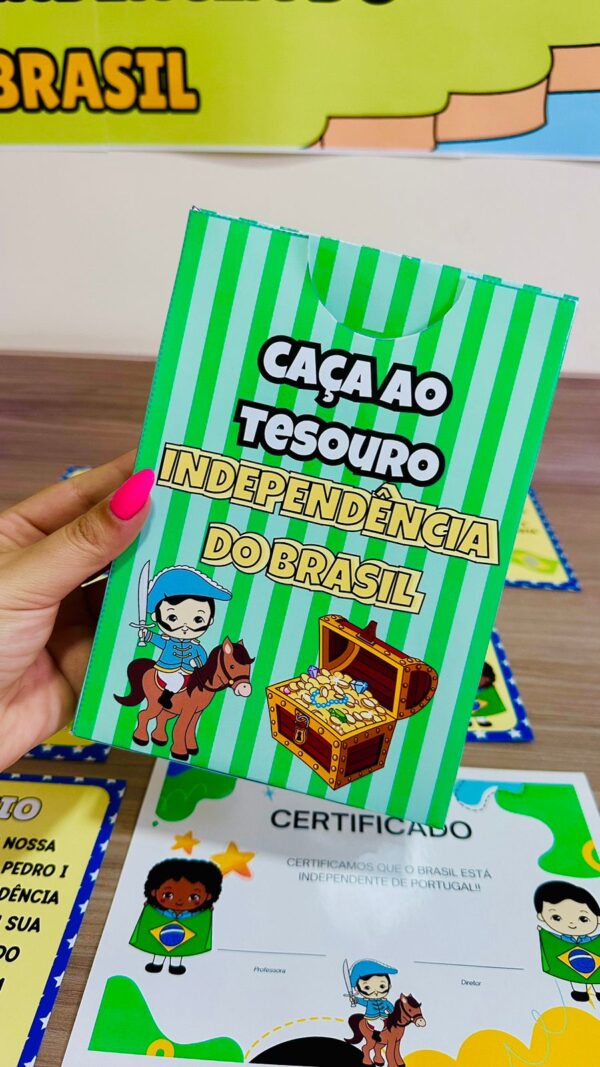 CAÇA AO TESOURO INDEPENDÊNCIA DO BRASIL