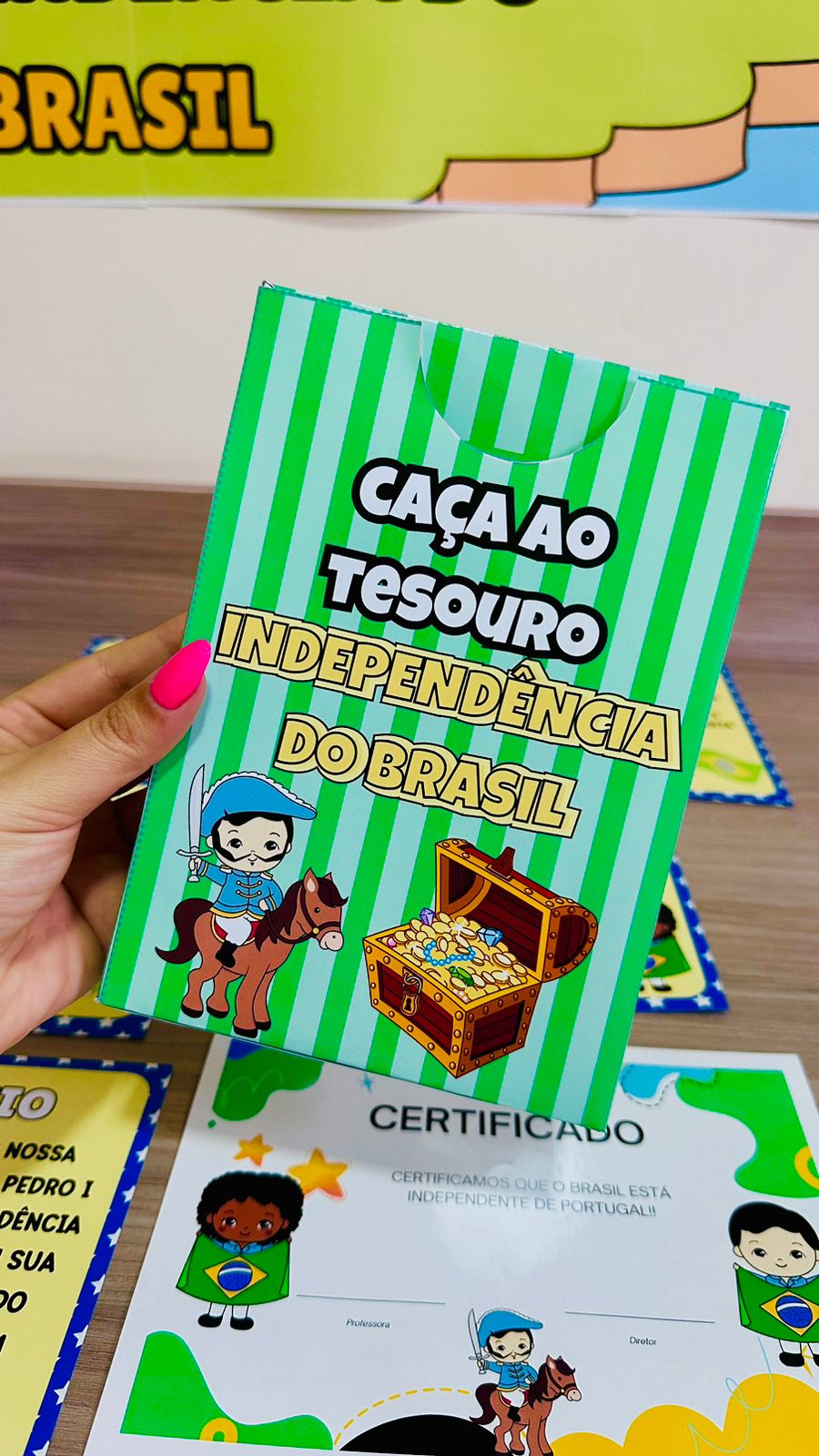 CAÇA AO TESOURO INDEPENDÊNCIA DO BRASIL