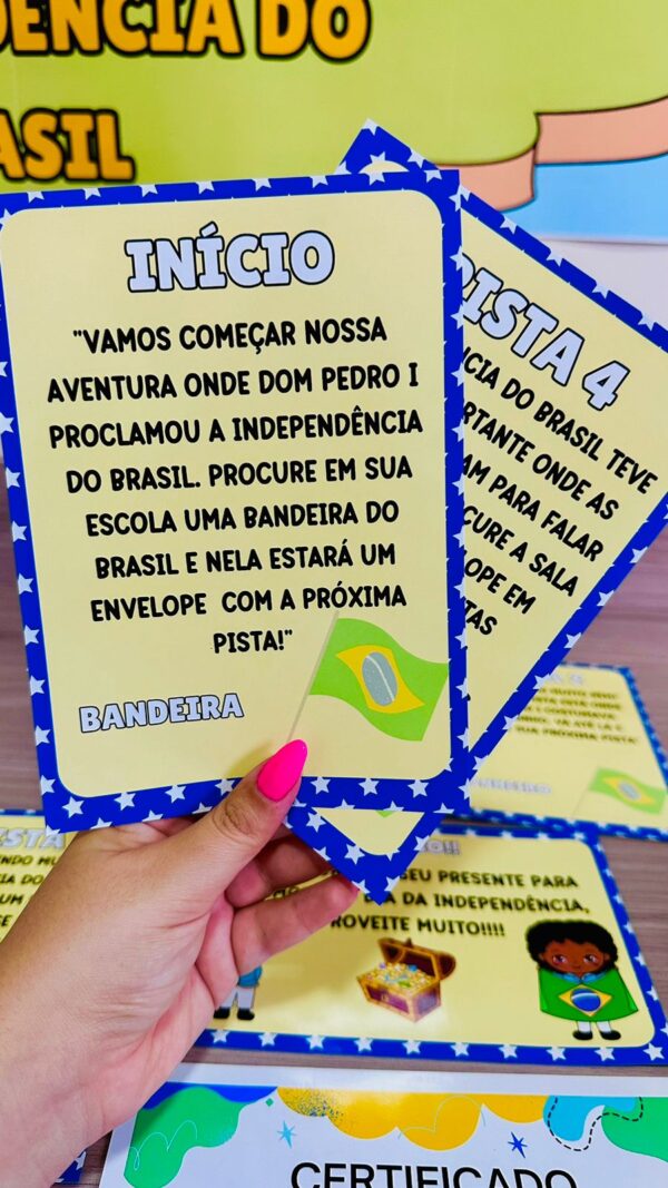 CAÇA AO TESOURO INDEPENDÊNCIA DO BRASIL - Image 5
