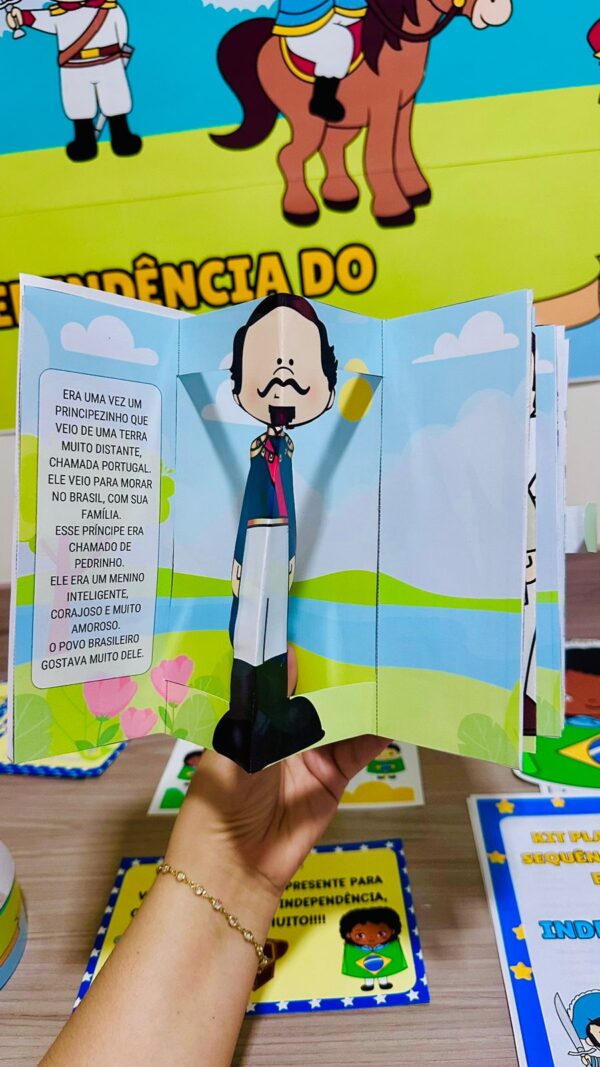 LIVRO 3D INDEPENDÊNCIA DO BRASIL - Image 3